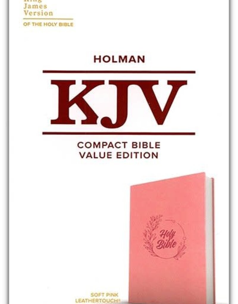 KJV Compact Bible Soft Pink