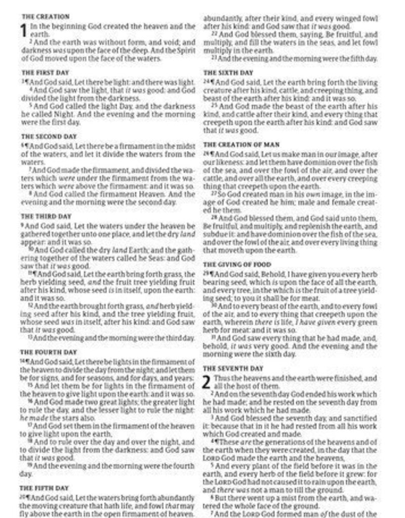 KJV Compact Bible Soft Pink