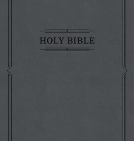 KJV Thinline Bible (Value Edition)-Charcoal
