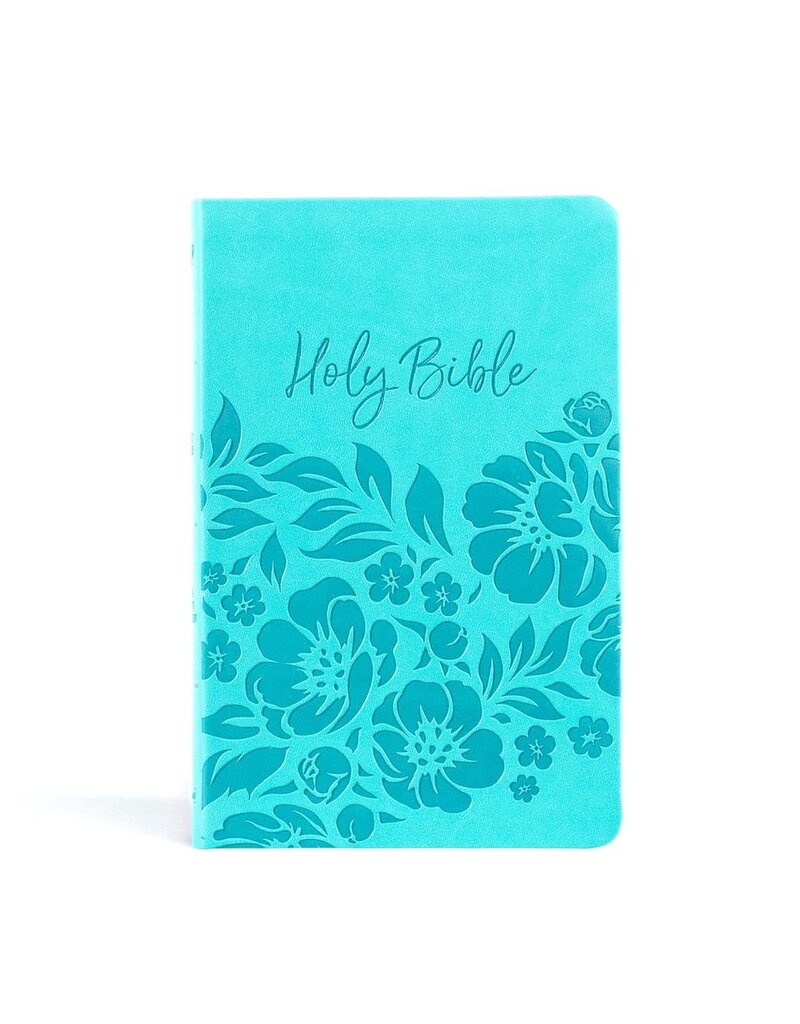 KJV Thinline Bible (Value Edition)-Teal LeatherTouch
