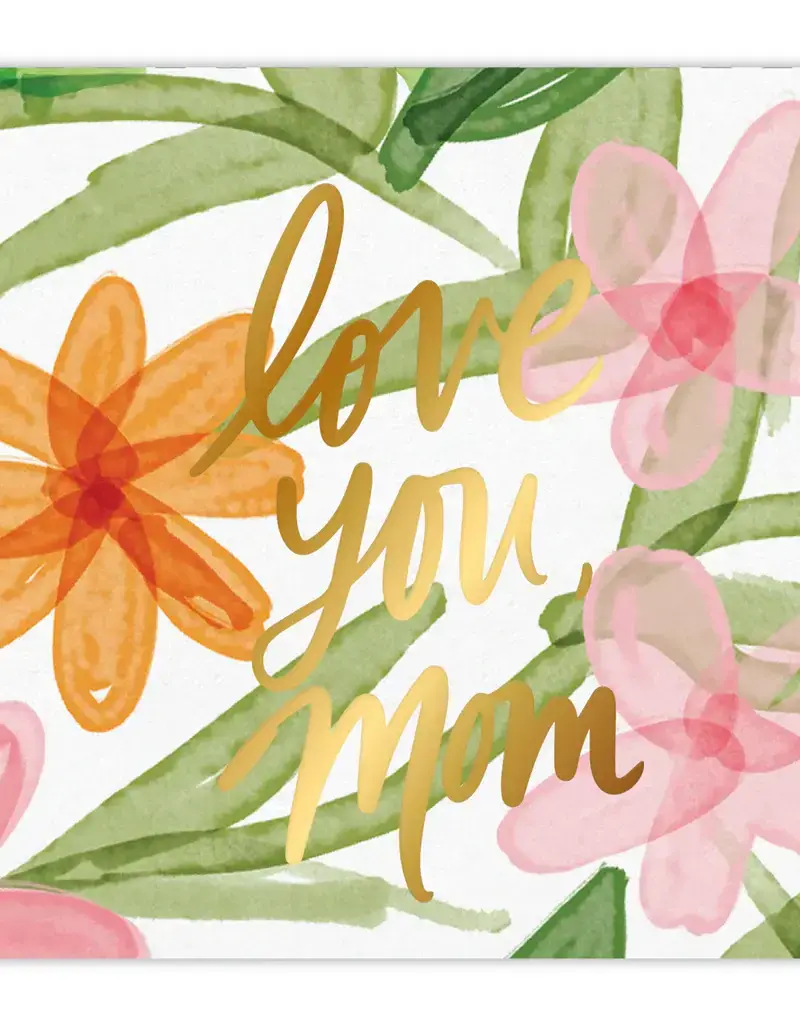 5" Love You Mom 20 Ct Napkins