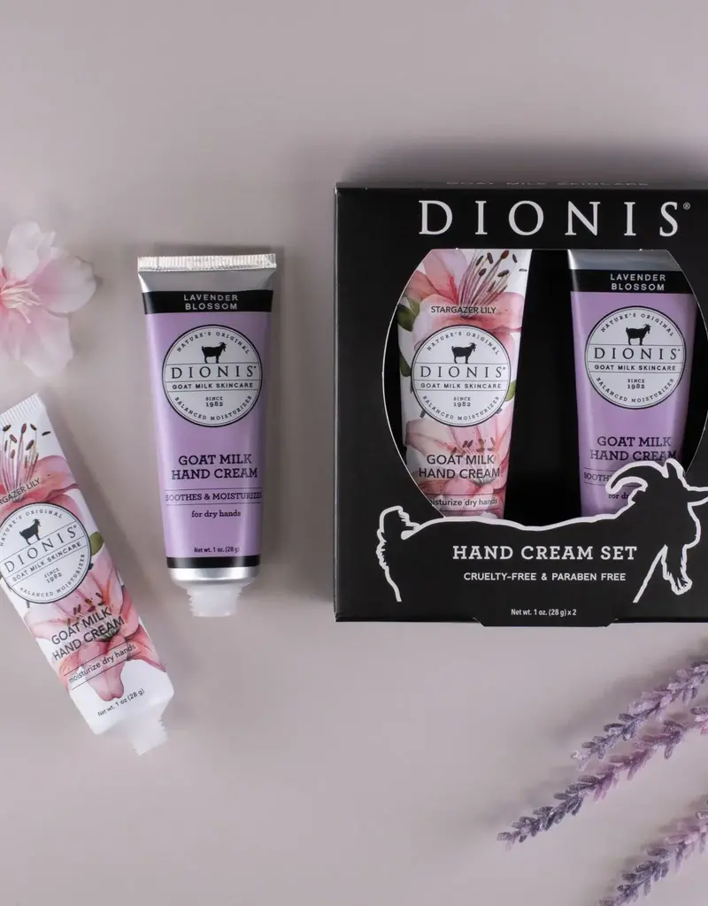 Lavender Lily Goat Milk Hand Cream Set