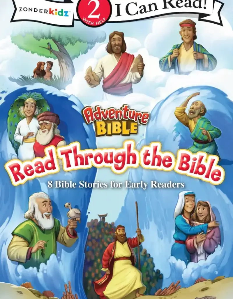 Adventure Bible Read Through the Bible: 8 Bible Stories for Early Readers (Level 2 I Can Read)