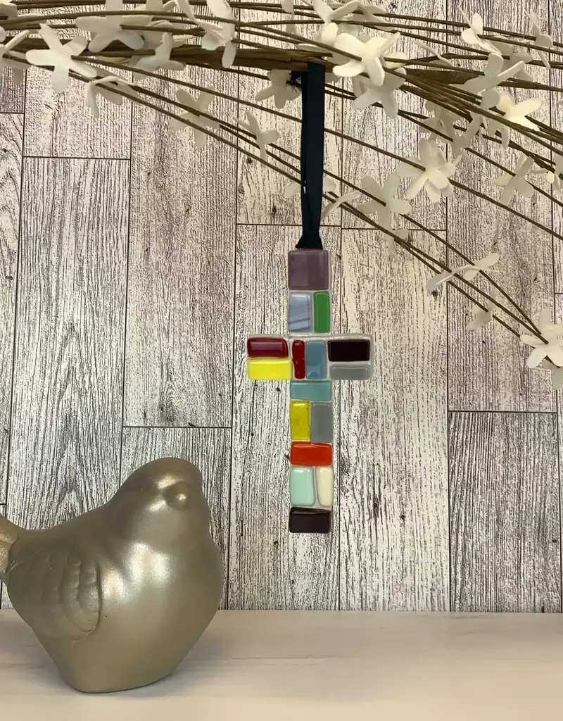Baptized Cross USA Handmade Glass