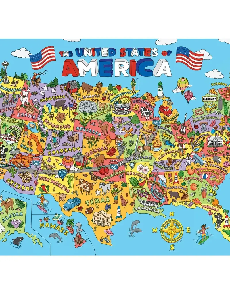 101 Things to Spot in the USA 101 pc 8x8 setup