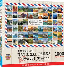 National Parks by Travel Stamps 1000pc