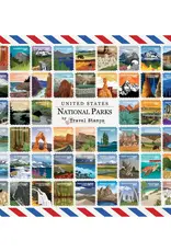 National Parks by Travel Stamps 1000pc