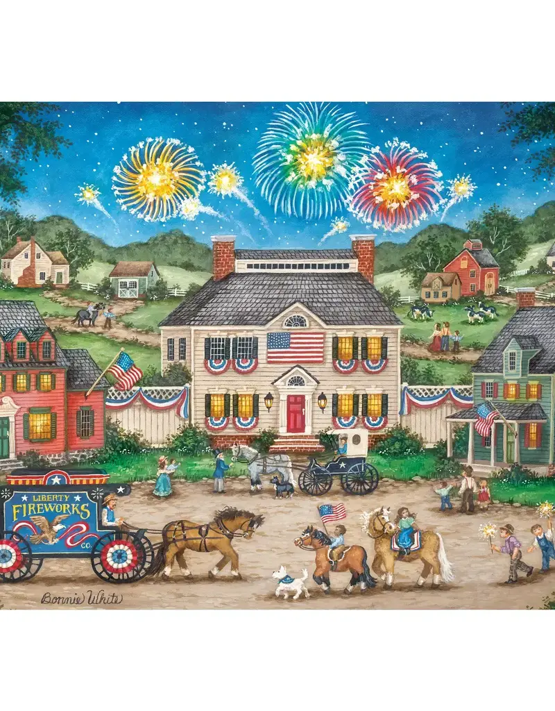 Heartland Collection - Fireworks and Sparklers 550pc Puzzle