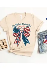 One Nation Under God Patriotic Tee