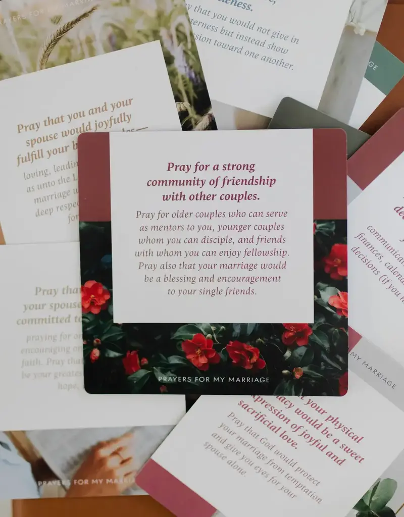 Prayers For My Marriage Card Set
