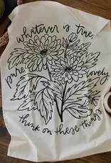 Think On These Things Tea Towel
