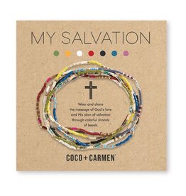 My Salvation Bracelet - Gold Multi, Stretch