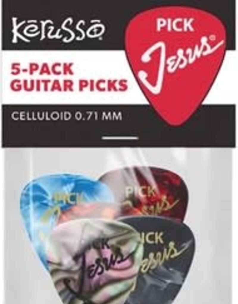 Pick Jesus Guitar Picks - Pack of 5