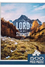 Jigsaw Puzzle-The Lord Is My Strength And My Defense (500 Pieces)