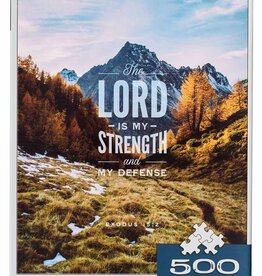 Jigsaw Puzzle-The Lord Is My Strength And My Defense (500 Pieces)