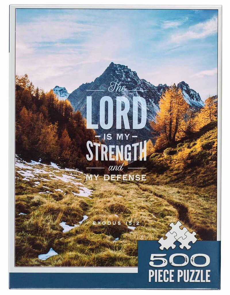 Jigsaw Puzzle-The Lord Is My Strength And My Defense (500 Pieces)