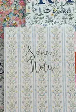 Floral Stripe Sermon Notes