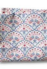 4th July Patriotic Red White Blue Flag Kitchen Towel Waffle