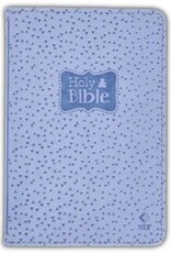 NLT Infant Bible New Testament--soft leather-look, blue