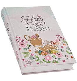NLT Infant Bible--hardcover, pink