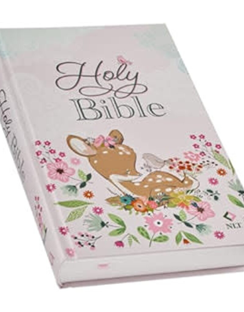 NLT Infant Bible--hardcover, pink
