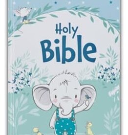 NLT Infant Bible--hardcover, blue