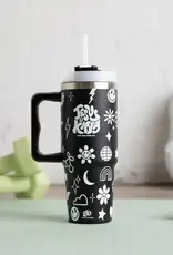 Jesus Is King Stainless Steel 30oz Tumbler with Handle