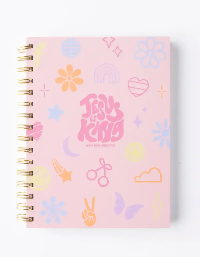 Jesus Is King Spiral Journal