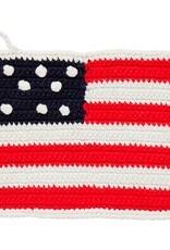 American Flag Pot Holder