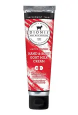 Dionis Goat Milk Hand & Body Cream - Peppermint Twist (Limited Edition) 3.3 oz.