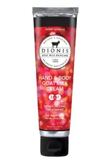 Dionis Goat Milk Hand & Body Cream - Berry Sparkle  3.3 oz.