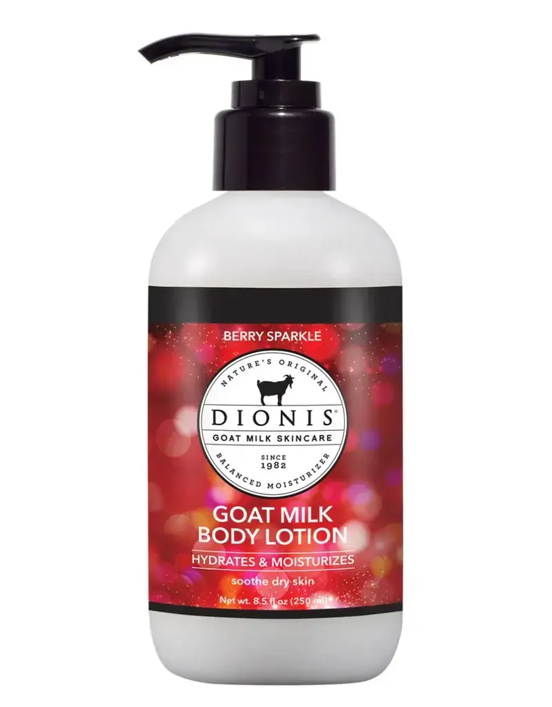 Dionis Goat Milk Body Lotion - Berry Sparkle (Limited Edition) 8.5 oz