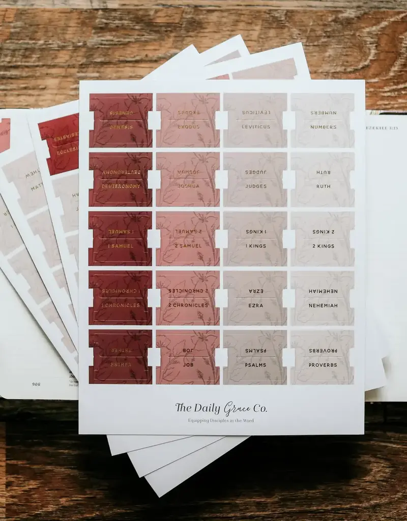Rose Floral Bible Tabs