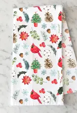 Christmas Nature - Holiday Tea Towel