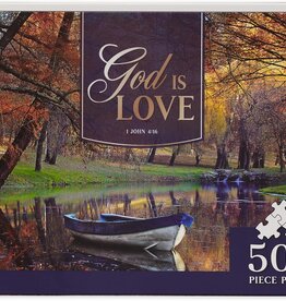 God is Love 500-piece Jigsaw Puzzle - 1 John 4:16