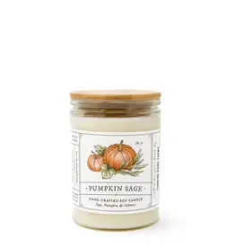 Soy Candle, Pumpkin Sage- Large