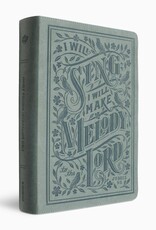 ESV Single Column Journaling Bible, Large Print  TruTone®, Paris Sky, Judges 5:3 Design