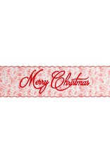 Christmas Toile Table Runner