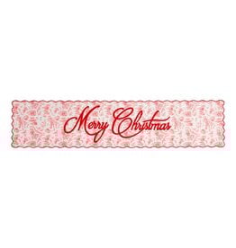 Christmas Toile Table Runner