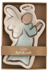 SIDEWAYS ANGEL TIDBIT DISH