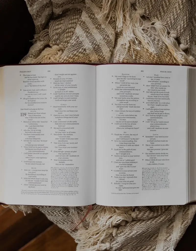 Esv Wide Margin Reference Bible - Psalm 139:5