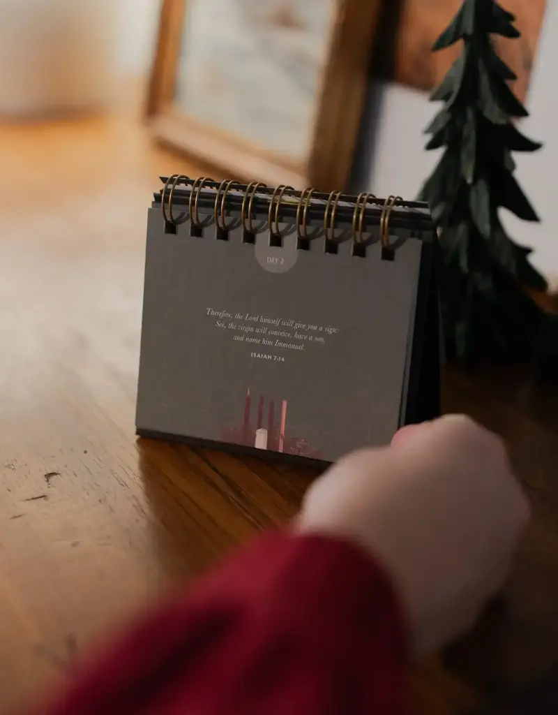 The Wonder of His Love | Daily Encouragement Flip Calendar For the Advent Season