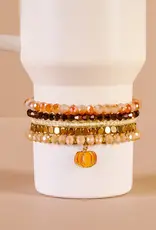 Tumbler Bracelet Stack-Autumn Glow