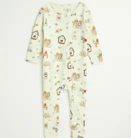 Away in a Manger PJ Footless Onesie Cotton