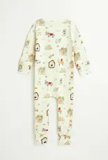 Away in a Manger PJ Footless Onesie Cotton