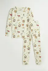 Away in a Manger PJ Long Sleeve Set Cotton