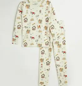 Away in a Manger PJ Long Sleeve Set Cotton
