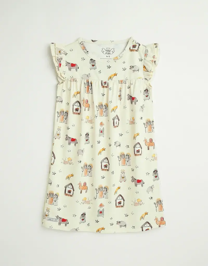 Away in a Manger PJ Girls Nightgown