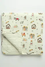 Away in a Manger Blanket Cotton