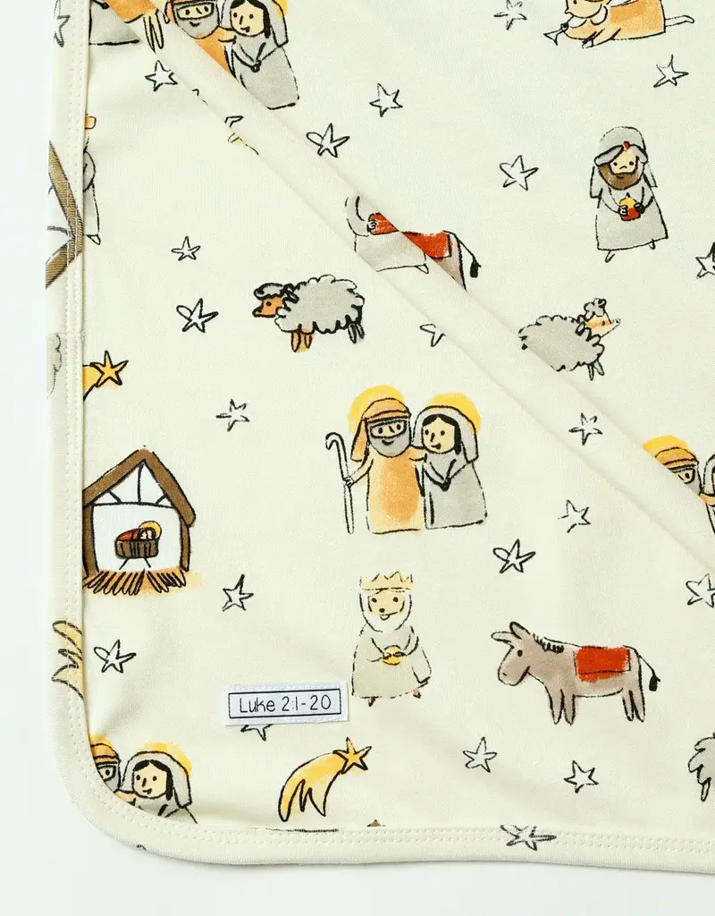 Away in a Manger Swaddle Cotton